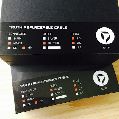 Dita Truth replacement cable シルバー Truth Cable MMCX 0° – DITA Audio